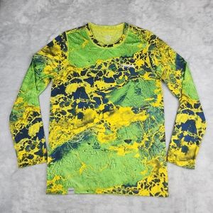 Magellan Outdoors Womens Long Sleeve Shirt Reversible Fishing Size L Large